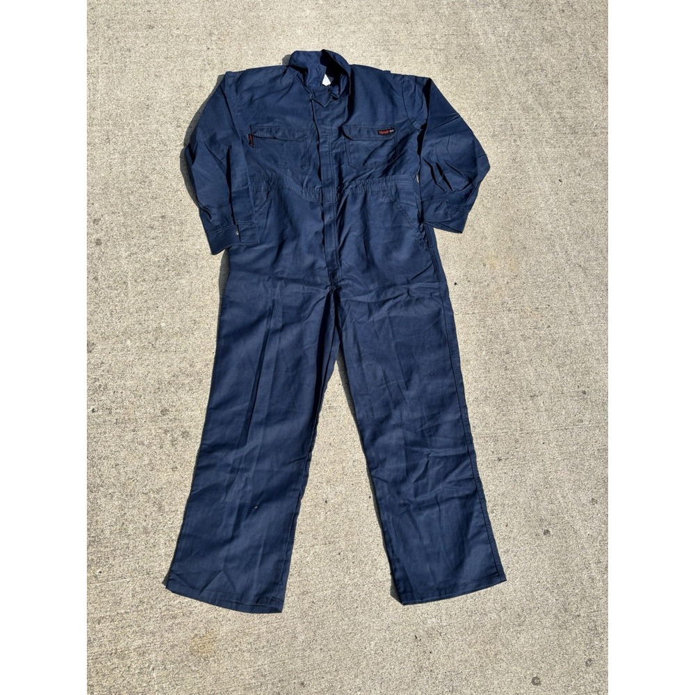 Tecgen Select FR Coveralls Mens Medium Short Fire Resistant Modacrylic Aramid